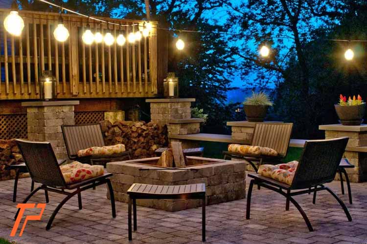 راهنمای نورپردازی در حیاط 